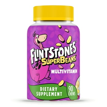 Flintstones SuperBeans Multi with  Support, 90 Count