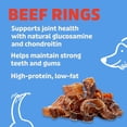 thumbnail image 3 of Lovie Beef Rings Dog Treats, Air Dried Beef Lung Rings for Dogs, Natural Chewy Dog Snacks, High Protein Grain Free Treats for Medium & Large Dogs, 3 of 8