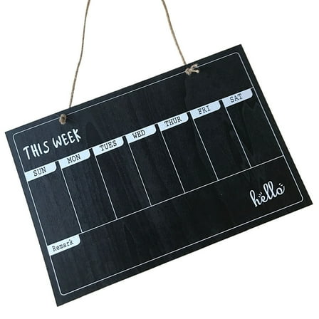 Worgeous Chalkboard Calendar for Wall Blackboard Sign Decorative