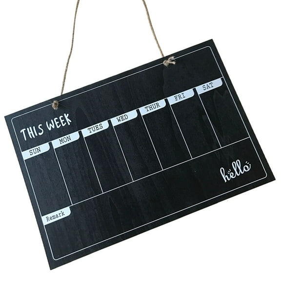 Worgeous Chalkboard Calendar for Wall Blackboard Sign Decorative