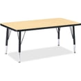 thumbnail image 2 of Berries 6478JCT011 Rectangle Activity Table, T-Height, 24 x 36, Maple/Black/Black, 2 of 2