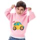 thumbnail image 3 of Sudadera con capucha para bebé, niño y niña, sudadera informal con estampado para bebé, regalo para niña, blusa, 3 of 5