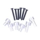 thumbnail image 3 of Reemplazo de de carcasa de coche RC, accesorios para vehículo de juguete con tornillos, piezas de repuesto RC, soporte de elevación para MN82, 3 of 8