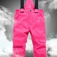 thumbnail image 3 of Pantalons de ski d'Hiver Imperméables Pantalons de Randonnée Neige Épais Chauds Pantalons d'Hiver Isolation Anti-Froid Enfants Garçons et Filles, 3 of 8