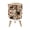 Color 4, variant on Small Trash Can with Lid Autumn Wildlife Forest Moose Bear Deer 1.8 Gallon Dog Proof Trash Can Round Garbage Can Waste Bin Wastebasket for Bathroom Bedroom Living Room