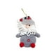 thumbnail image 2 of Adornos Navideños Grises para Árbol de Navidad, Llaveros, Colgantes para Mochilas, Regalos | Poliéster | 28 G | 15 X 10 X 5 Cm | 1 Colgante de Muñeca, 2 of 6