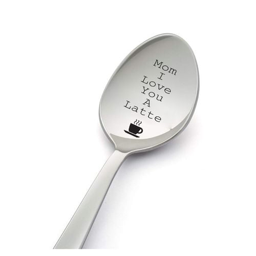 family Kitchen Will you Marry Me Spoon Stainless Steel Espresso Engraving Spoons for Wedding Gifts