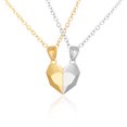 thumbnail image 4 of 1Pair Magnetic Heart Couple Necklace For Best Friend Lovers Wedding Party Jewelry Gift Women Valentine's Day Sweater Neck Chain, 4 of 8