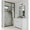 thumbnail image 2 of Tanner Collection Three-Light Matte Black Transitional Vanity Light, 2 of 9