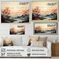 thumbnail image 4 of Designart "Sunset in the African Serengeti I" Landscapes Floater Framed Canvas Print, 4 of 7