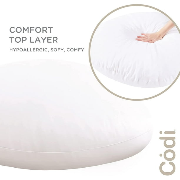 Codi Round Floor Pillow Insert, Large Thick Meditation Cushion, Circular  Seating Cushions and Pouf Inserts, 32 Inch, Memory Foam Added (Advanced)