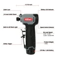 thumbnail image 6 of Hyper Tough 12V Max Brushless 1/4-inch Cordless Die Grinder with 1.5AH Lithium-Ion Battery and Charger, 6 of 17