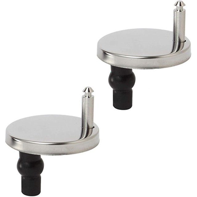 Kit De Bisagra De Asiento De Inodoro Con Tornillos Y Bisagras Bisagra De Asiento De Inodoro Bisagra De Asiento De Inodoro De Acero Kit De Accesorios De Tornillos (6 Cm),11 Feliz Sencillez