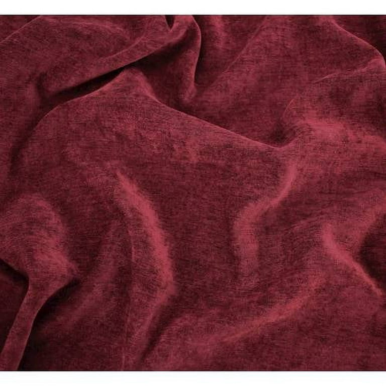 Royal Velvet Red, Fabric by the Yard