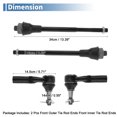 thumbnail image 5 of 4pcs Front Inner Outer Tie Rod Ends Kit Suspension Kit for GMC Sierra 2500 HD for GMC Sierra 3500 HD, 5 of 6