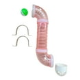 thumbnail image 1 of Accesorios de tablero de ajetreo accesorios sensoriales de tablero sensorial, tubo, educación, desarrollo temprano para niños Regalos de cumpleaños Rosa, 1 of 8