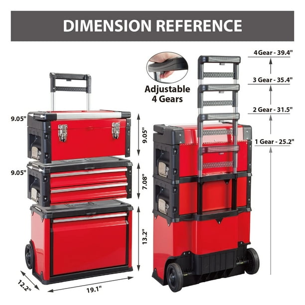 BIG RED TRJF-C305ABD Torin Garage Workshop Organizer: Portable