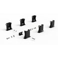 thumbnail image 1 of Holman Roof Rack Mounting Kit 4089P Pro III Series; Mounts Holman Van Roof Racks 40890 And 4089A; Black; Steel, 1 of 2