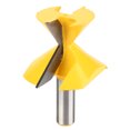thumbnail image 1 of Fraise à Bois, 1/2" Tige 52 Degré Routeur Bit de Coupe Routeur Bit Élégant et Moderne, 1 of 8
