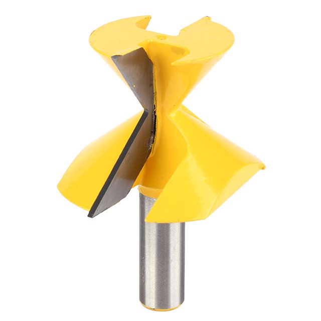 Fraise à Bois, 1/2" Tige 52 Degré Routeur Bit de Coupe Routeur Bit Élégant et Moderne