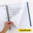 thumbnail image 4 of Five Star Advance Wirebound Notebook Plus Study App, 1 Subject, College Ruled, Pacific Blue (820012J-WMT), 4 of 10