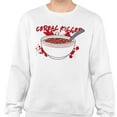 thumbnail image 2 of Cereal Killer Sweatshirt Unisex 2X-Large White, 2 of 5