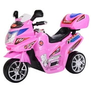 Costway 3 Wheel Kids Ride On Motorcycle 6V Battery Powered Electric Toy Power Bicyle by Costway