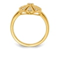 thumbnail image 2 of Real 14kt Yellow Gold Diamond Vintage Ring Size: 7; for Adults and Teens; for Women and Men, 2 of 5