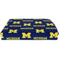 thumbnail image 3 of Michigan Wolverines 100% cotton, 4 piece sheet set - flat sheet, fitted sheet, 2 pillow cases, Queen, Team Colors, 3 of 3