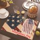 thumbnail image 1 of Independence Day Festival Series Placemats Linen Printed Table Mats Decorative Towels For Dining Room Kitchen Heat Insulation, 1 of 6