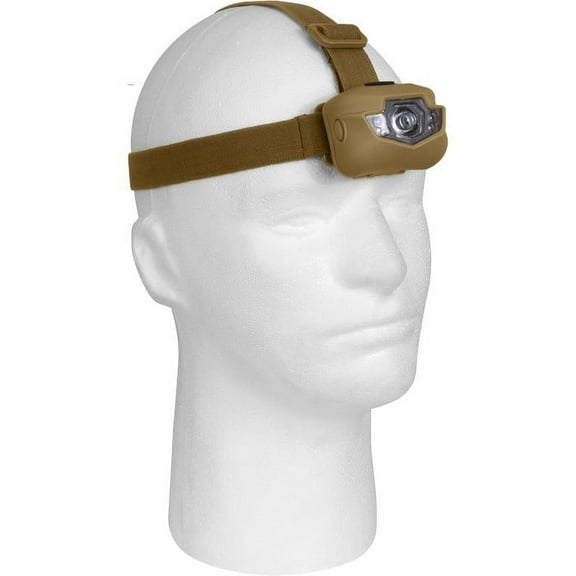 Rothco 16410 LED Headlamp, Coyote Brown