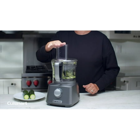 Cuisinart - Kitchen Central 3 in 1 Food Processor - Gun Metal