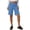 Blue#1053BB, variant on Gaucho Pants for Women Solid Color Palazzo Culotte Fold Over Waist Womens Shorts Casual Flowy Low Rise Bike Shorts Women