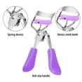 thumbnail image 3 of Rizador de pestañas con peine, portátil, duradero y práctico para mujeres., 3 of 6