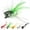 2#.8#.10# kit 24pcs, variant on YinFire Popper Flies Assortment, Popping Bug Fly Fishing Lures 10/24 Pack for Bass, Bluegill, Panfish, Crappie & Trout
