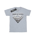 thumbnail image 1 of DC Comics Mens Superman Man Of Steel Shield T-Shirt, 1 of 5