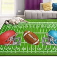 thumbnail image 2 of GZHJMY Sport Non Slip Area Rug for Living Dinning Room Bedroom Kitchen, 2' x 3'(24 x 36 Inches / 60 x 90 cm), American Football Nursery Rug Floor Carpet Yoga Mat, 2 of 6