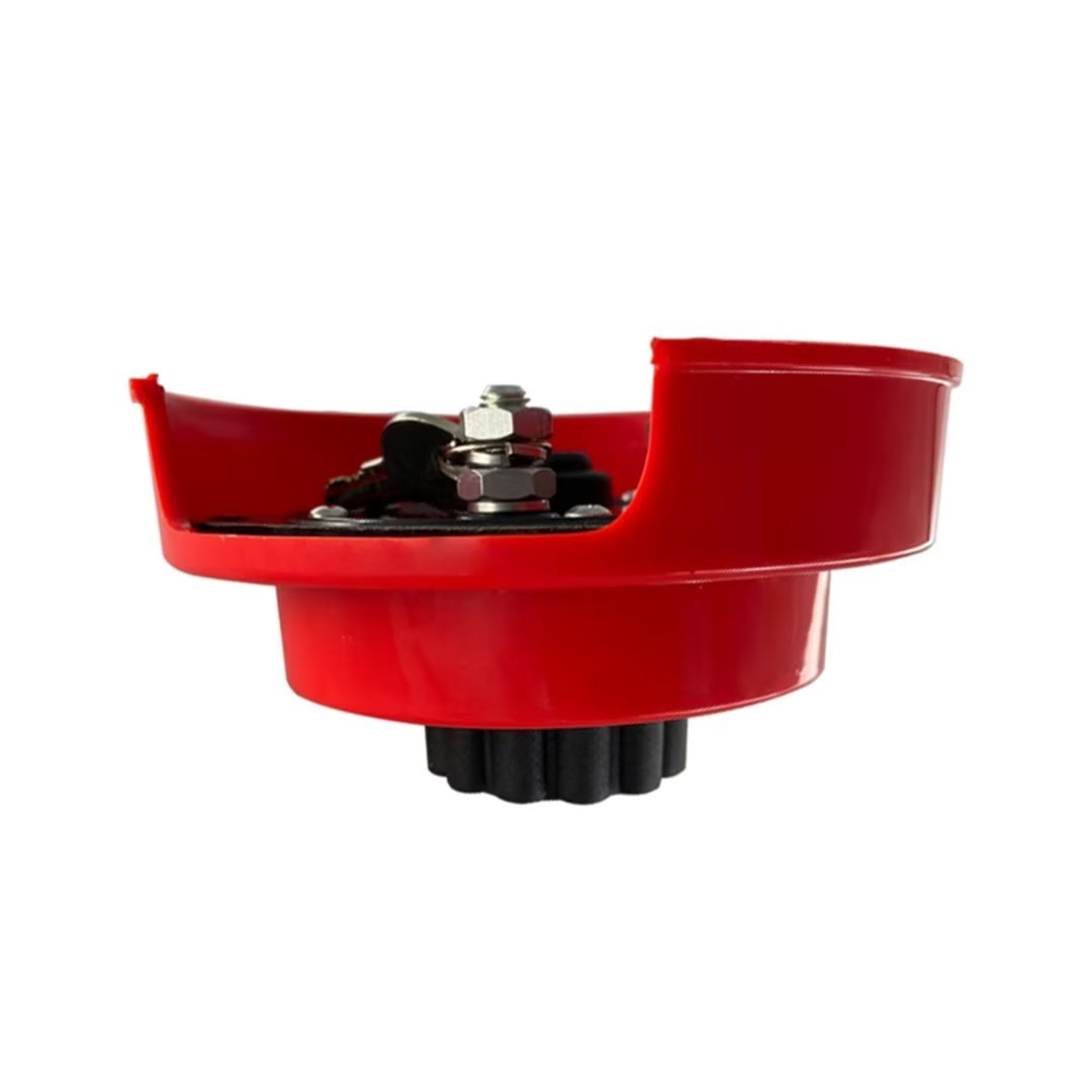 Boat Red Power Disconnect Switch 4 Positions Rotary Battery Isolator with Lock