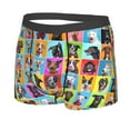 thumbnail image 2 of Disketp Cute Dogs Collage Men'S Boxer Briefs,Soft And Breathable Cotton Underwear With Comfortflex Waistband, 2 of 9