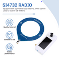 thumbnail image 4 of Radio SMA Interface 0.5-108mhz Full Band AM FM LSB USB Radio White, 4 of 7
