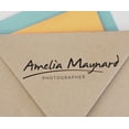 thumbnail image 4 of Printtoo Personalized Blue Self Inking Custom Stamp Custom Signature Rubber Stamper -58 x 22 mm, 4 of 4