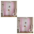 thumbnail image 1 of Billuyoard Cortinas de tul transparentes para cocina, sala de estar, ventana, 100x200cm Type7 NO7, 1 of 4