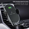 thumbnail image 4 of XWSHYW Cargadores de Teléfono Móvil para Coche. Cargador Inalámbrico para Teléfono Móvil Montado En El Automóvil, 10 W, Carga Rápida Inteligente, Detección Automática, Carga Inalámbrica, 4 of 6