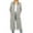 Heather grey, variant on Women's Plus Size, Casual Long Open Front Drape Duster Sweater Cardigan