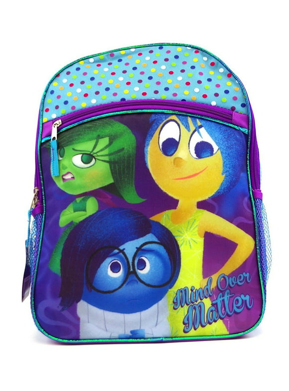 Pixar Little Girl's Inside Out 16 Large School Backpack Book Bag [OUCK]