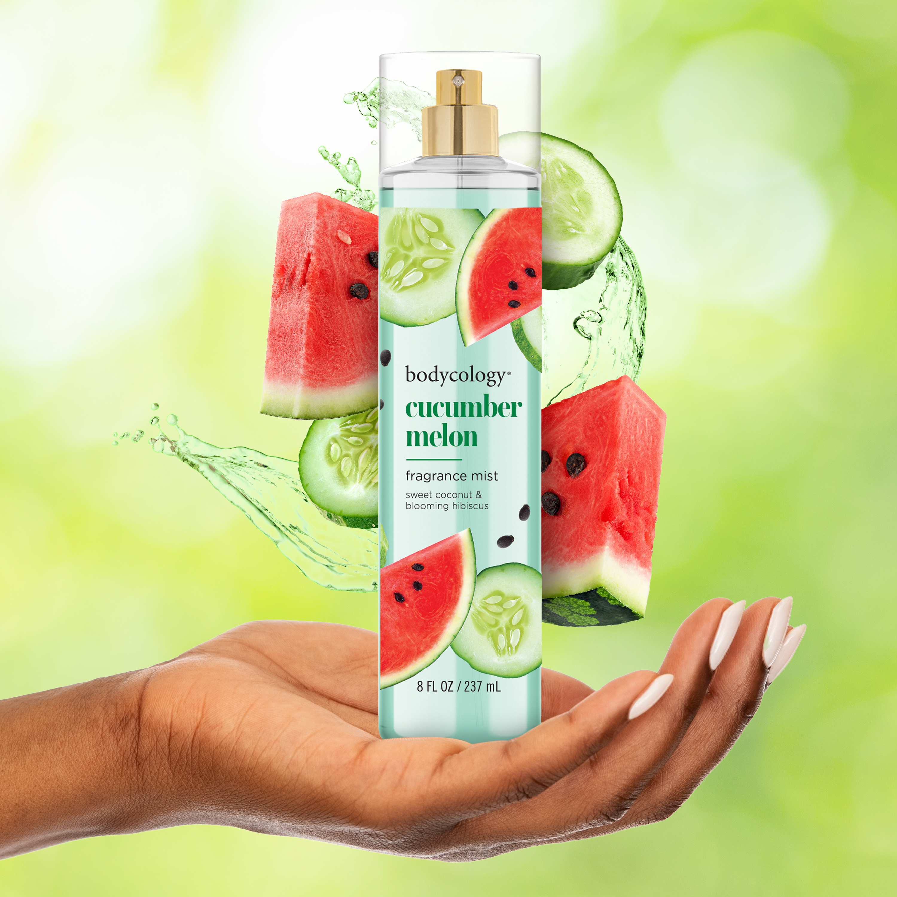 Bodycology Cucumber Melon Body Mist, 8 fl oz photo 5