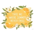 thumbnail image 3 of House Fenway 18x15 Black Modern Framed Museum Art Print Titled - Take Me Where Summer Never Ends, 3 of 5