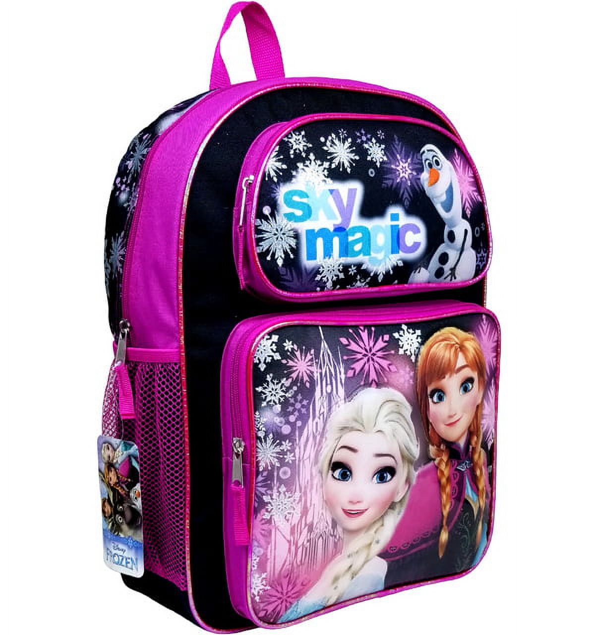 Disney Frozen Sky Magic Black Girls Large Backpack/School Book Bag for Kids - image 3 of 3
