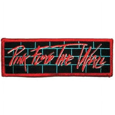 Pink Floyd Men's Embroidered Patch Red