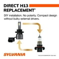 thumbnail image 3 of SYLVANIA H13 LED Ultra - Fog Lights For Cars and Trucks - Headlight Bulbs for Off Road Powersports - 6000k Cool White LED Light - Maximum Lifespan - No Polarity - DIY Upgrade, 3 of 9